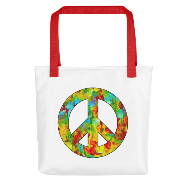 Peace Sign Tote Bag (More Colors)