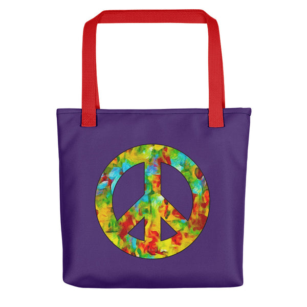 Peace Sign Tote Bag (More Colors)