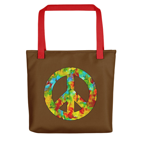 Peace Sign Tote Bag (More Colors)
