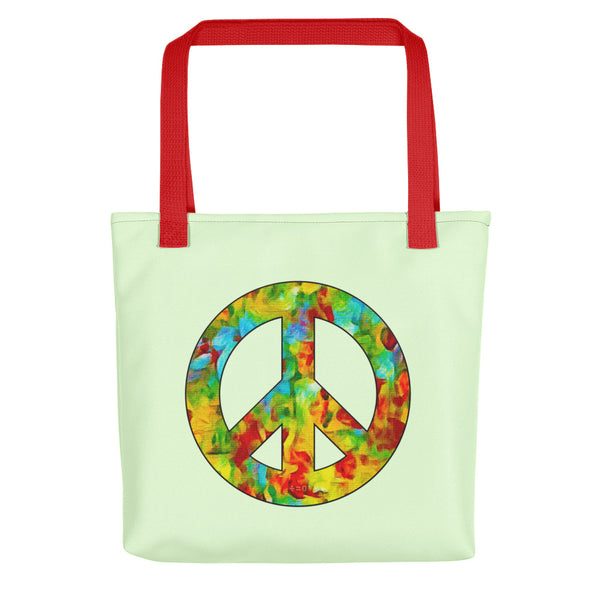 Peace Sign Tote Bag (More Colors)