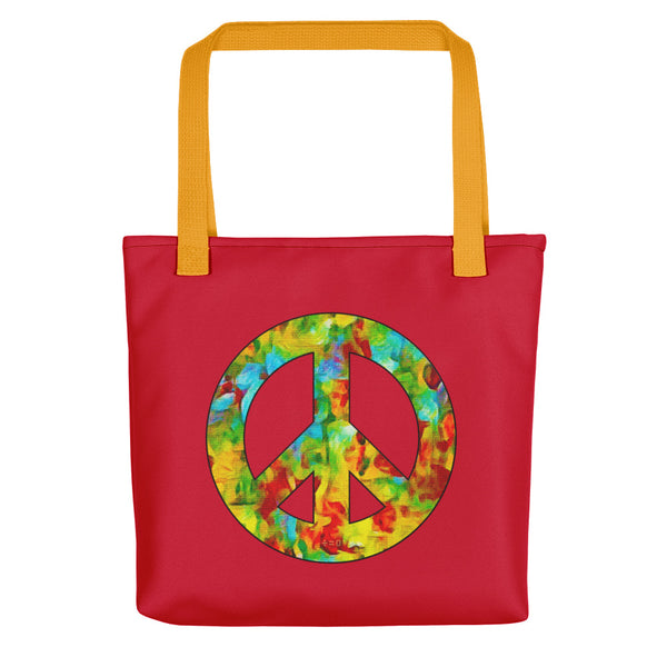 Peace Sign Tote Bag (More Colors)