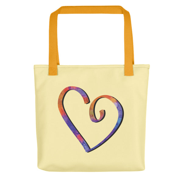 Open Heart Tote Bag (More Colors)
