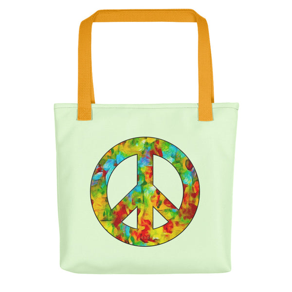 Peace Sign Tote Bag (More Colors)
