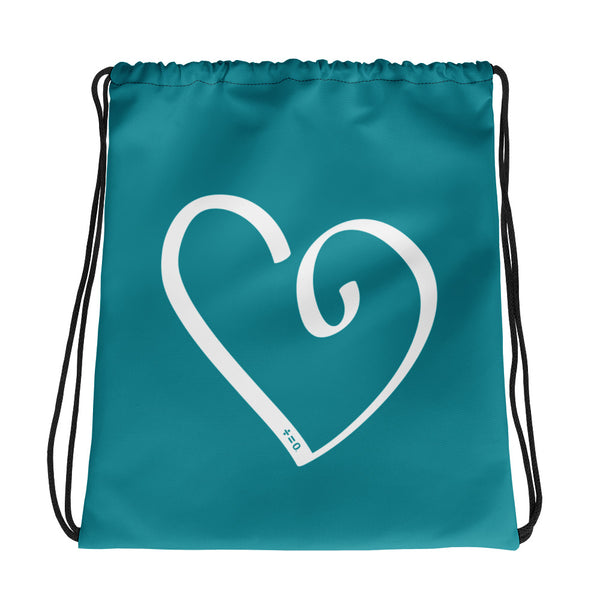 Open Heart Drawstring Bag (More Colors)