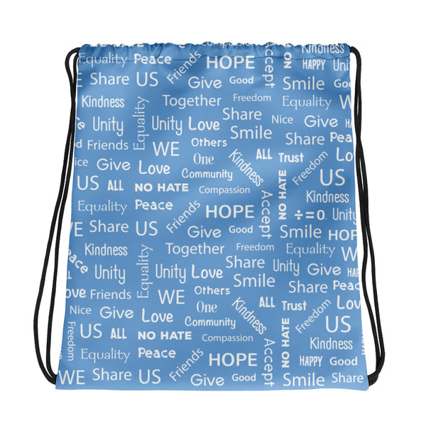 Kind Words Drawstring Bag (More Colors)