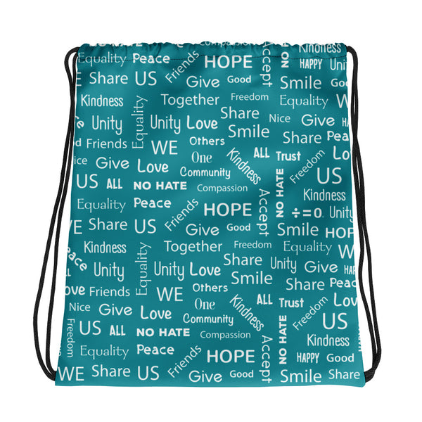 Kind Words Drawstring Bag (More Colors)