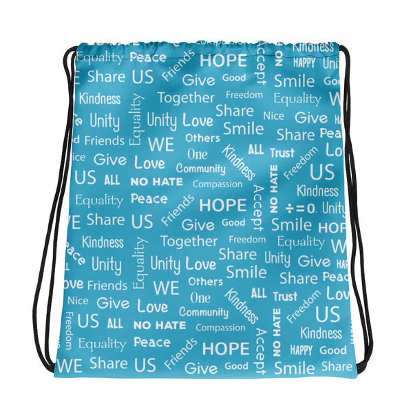 Kind Words Drawstring Bag (More Colors)