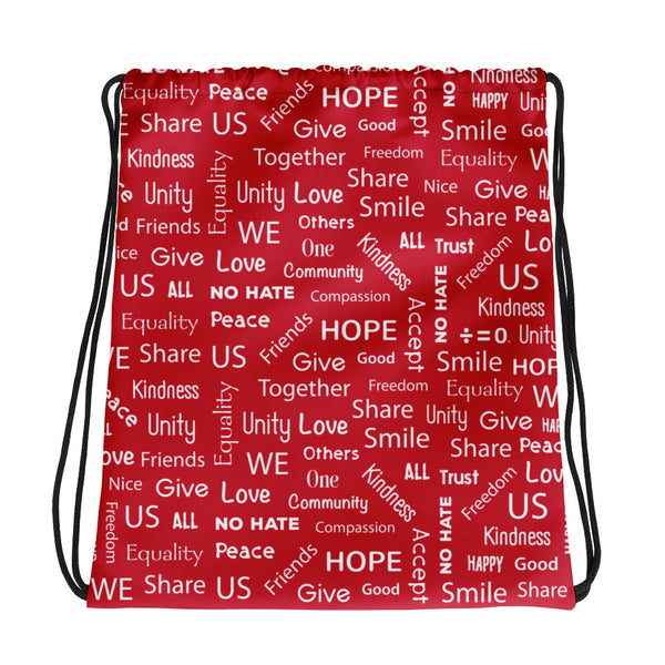 Kind Words Drawstring Bag (More Colors)