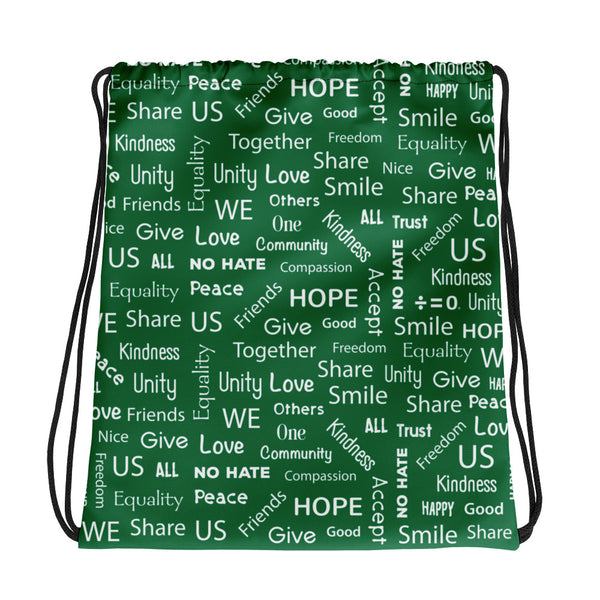 Kind Words Drawstring Bag (More Colors)