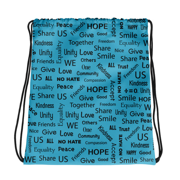 Kind Words Drawstring Bag (More Colors)