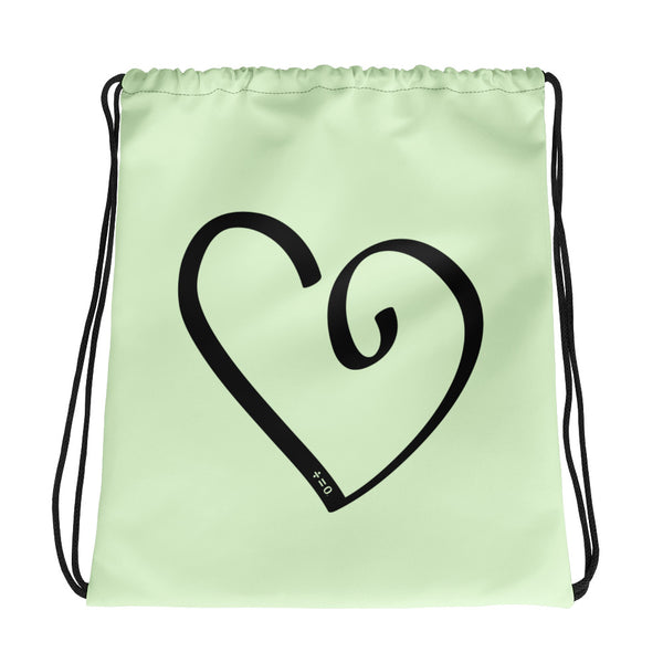 Open Heart Drawstring Bag (More Colors)