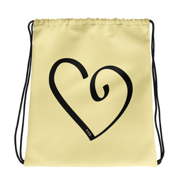 Open Heart Drawstring Bag (More Colors)
