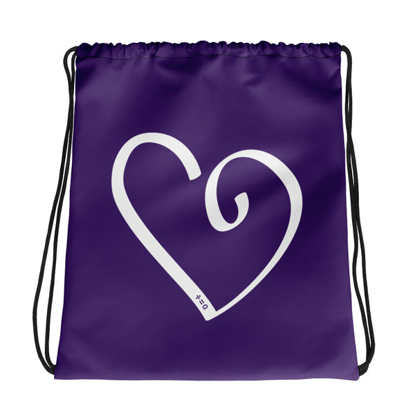 Open Heart Drawstring Bag (More Colors)