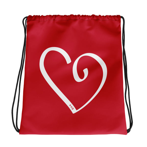 Open Heart Drawstring Bag (More Colors)