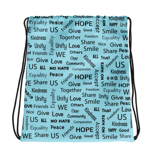 Kind Words Drawstring Bag (More Colors)