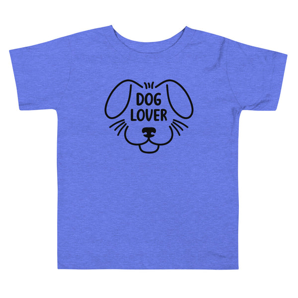 Dog Lover Toddler Short Sleeve Tee (More Colors)