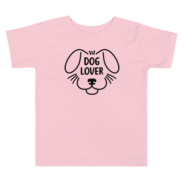 Dog Lover Toddler Short Sleeve Tee (More Colors)