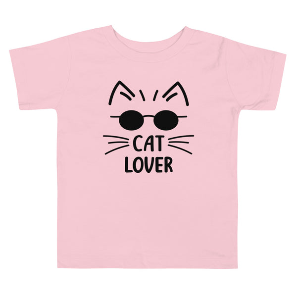 Cat Lover Toddler Short Sleeve Tee (More Colors)