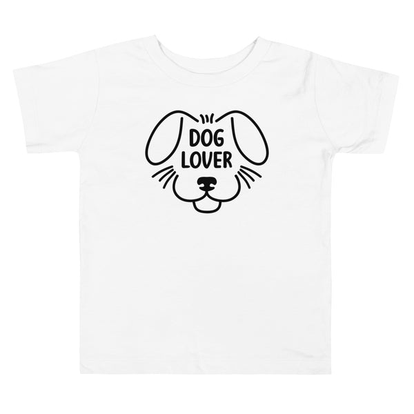 Dog Lover Toddler Short Sleeve Tee (More Colors)