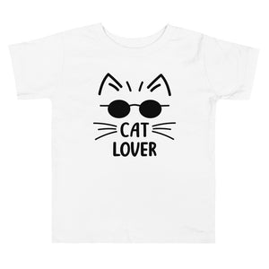 Cat Lover Toddler Short Sleeve Tee (More Colors)
