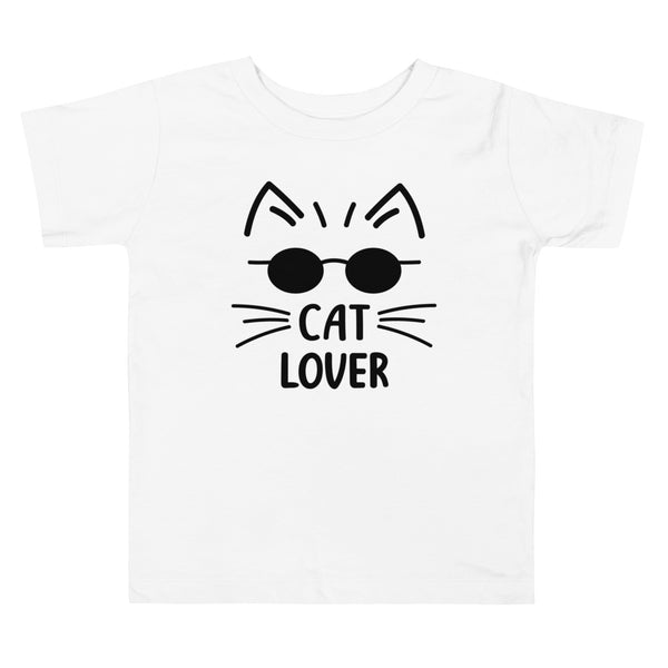 Cat Lover Toddler Short Sleeve Tee (More Colors)