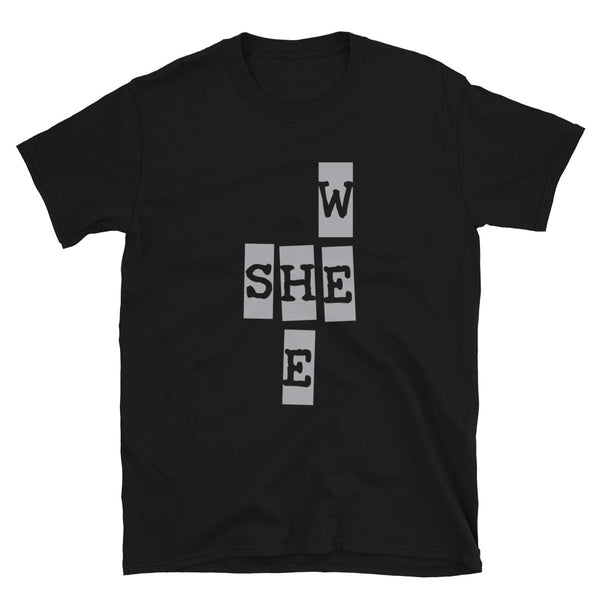 We She He Unisex Tee (Gray/More Colors)