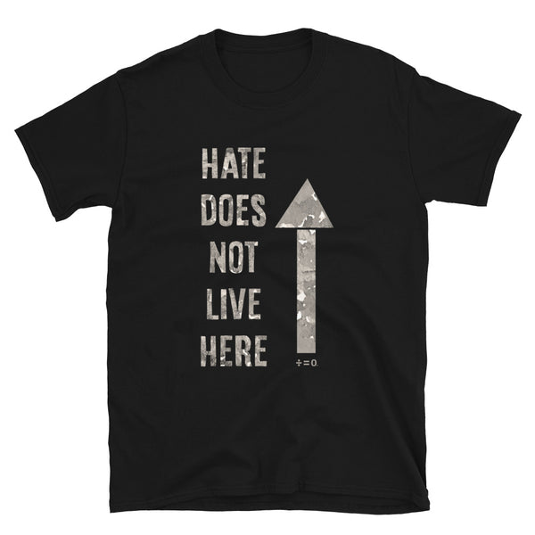 Hate Does Not Live Here Unisex Tee (Neutral/More Colors)