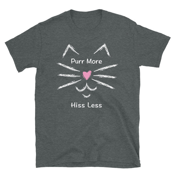 Purr More Hiss Less Unisex Tee (More Colors)
