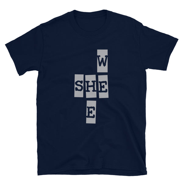 We She He Unisex Tee (Gray/More Colors)