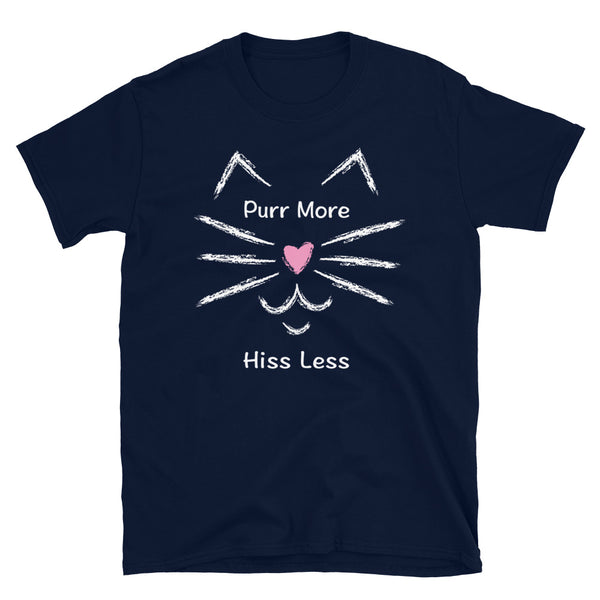 Purr More Hiss Less Unisex Tee (More Colors)