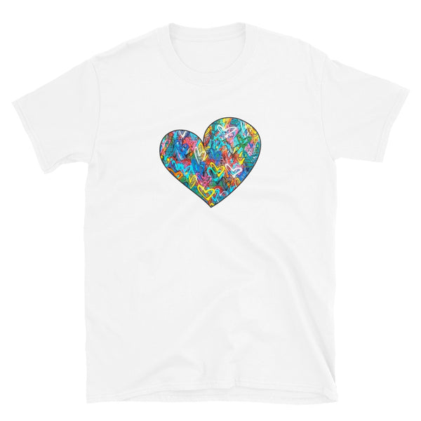 Graffiti Heart Unisex Tee (More Colors)