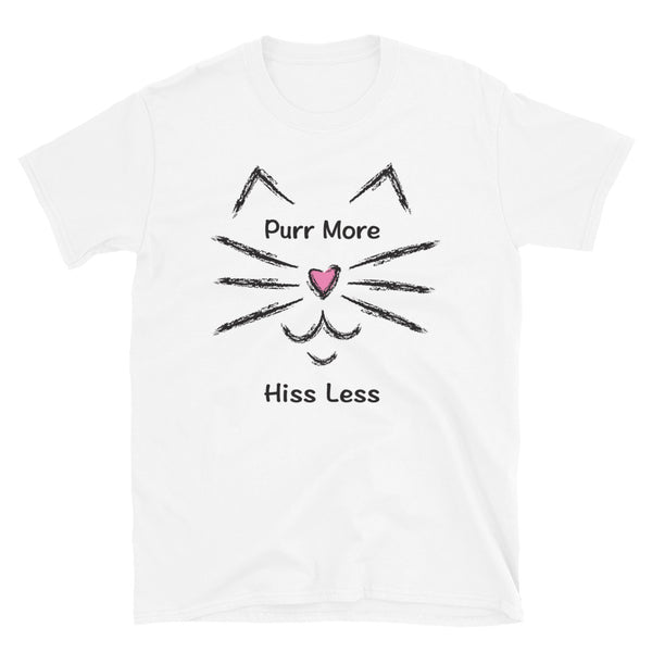 Purr More Hiss Less Unisex Tee (More Colors)