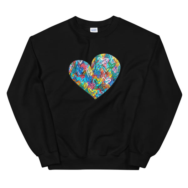Graffiti Heart Unisex Sweatshirt (More Colors)