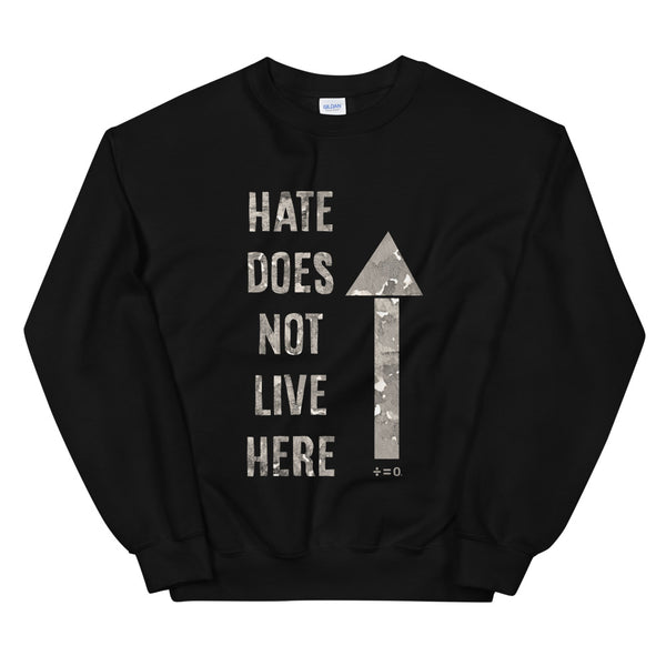 Hate Does Not Live Here Unisex Sweatshirt (Neutral/More Colors)