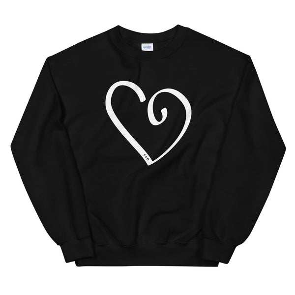 Open Heart Unisex Sweatshirt (More Colors)