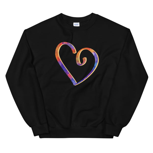 Open Heart Unisex Sweatshirt (More Colors)