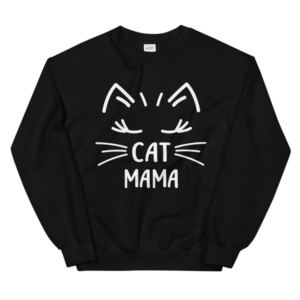 Cat Mama Unisex Sweatshirt (More Colors)