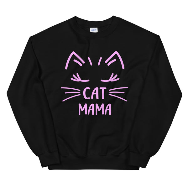 Cat Mama Unisex Sweatshirt (More Colors)
