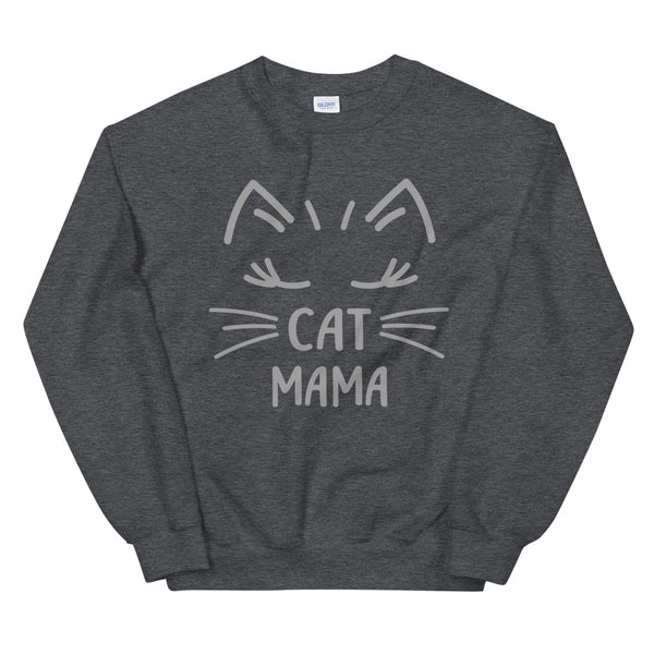 Cat Mama Unisex Sweatshirt (More Colors)