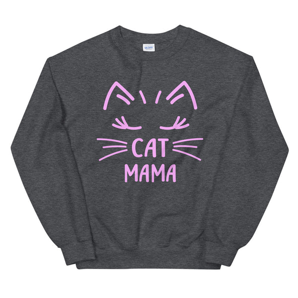 Cat Mama Unisex Sweatshirt (More Colors)