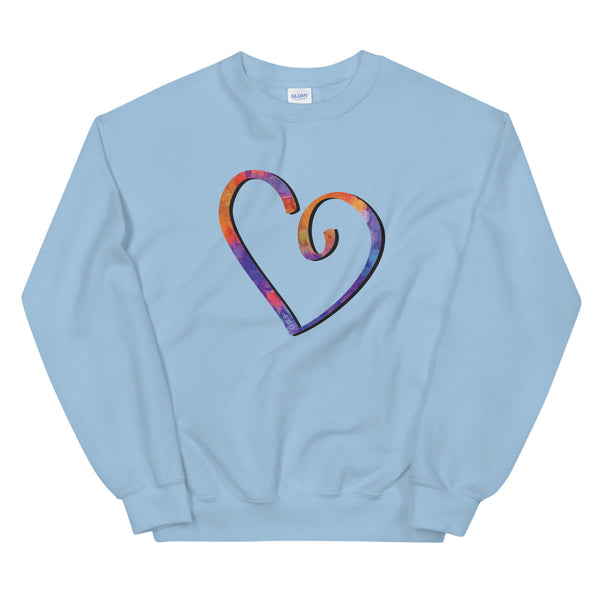 Open Heart Unisex Sweatshirt (More Colors)