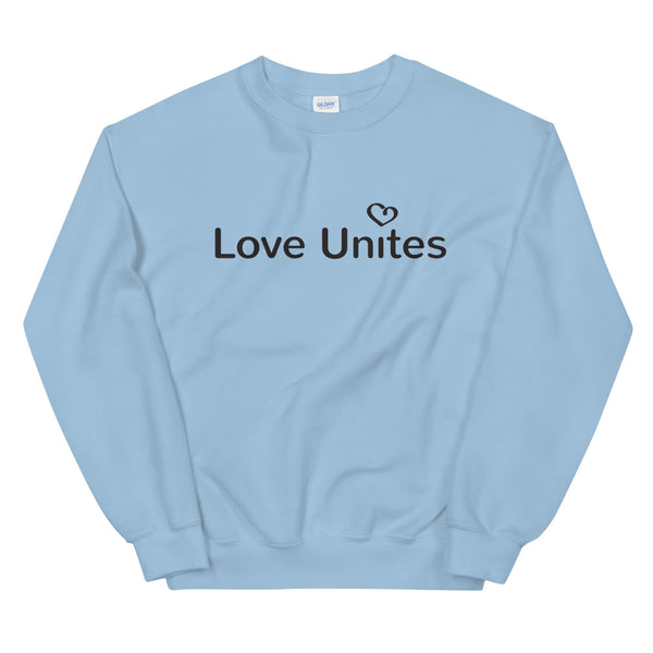 Love Unites Heart Unisex Sweatshirt (More Colors)