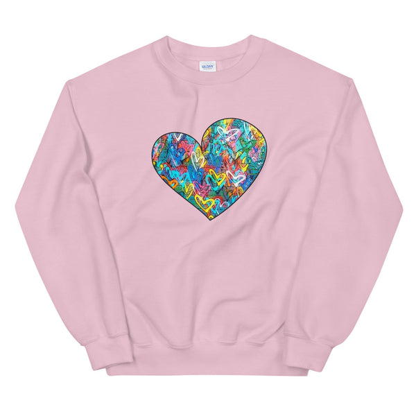 Graffiti Heart Unisex Sweatshirt (More Colors)