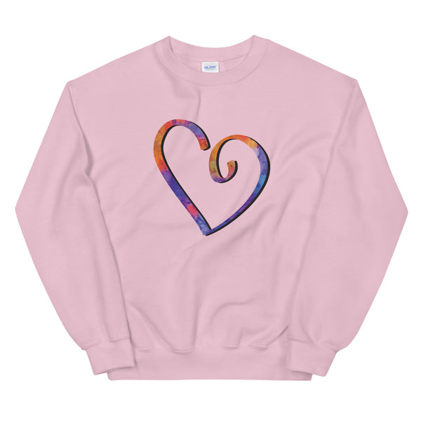 Open Heart Unisex Sweatshirt (More Colors)