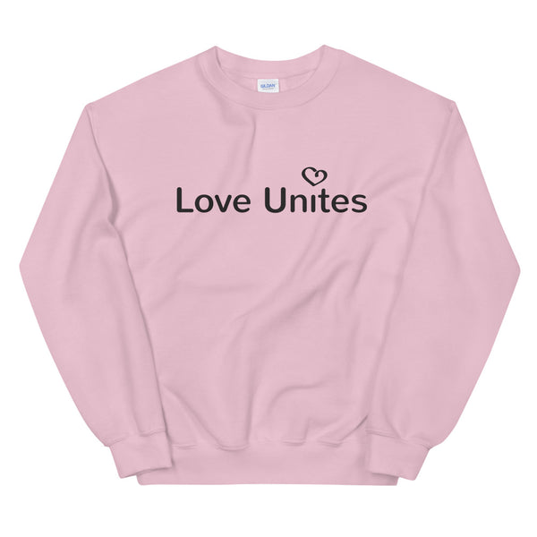 Love Unites Heart Unisex Sweatshirt (More Colors)