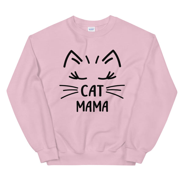 Cat Mama Unisex Sweatshirt (More Colors)