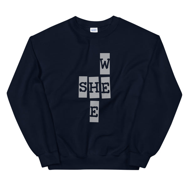 We She He Unisex Sweatshirt (Gray/More Colors)