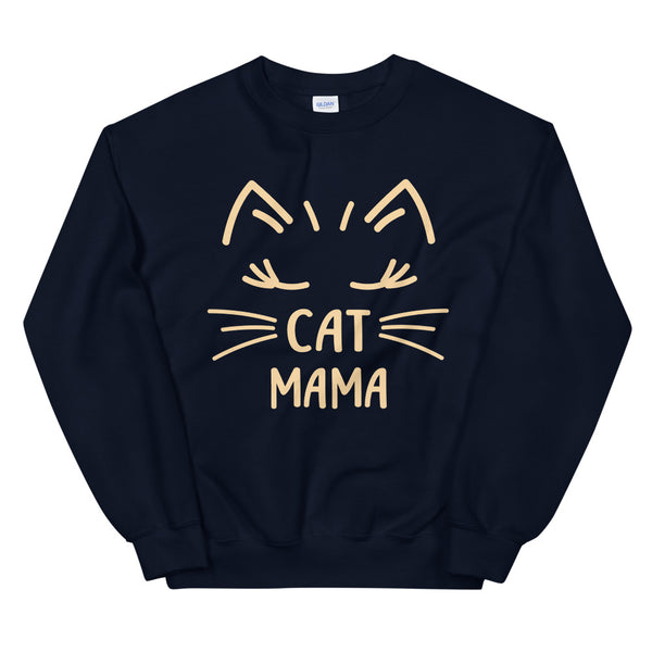 Cat Mama Unisex Sweatshirt (More Colors)