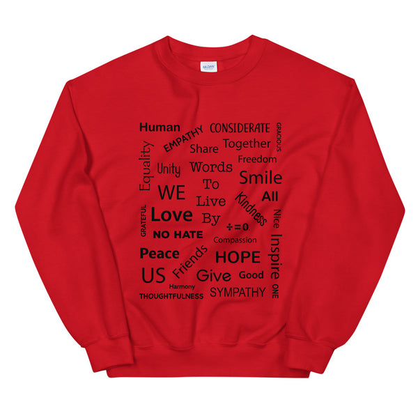 Kind Words Unisex Sweatshirt (More Colors)