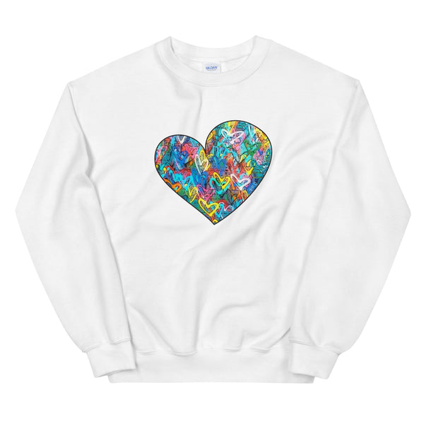 Graffiti Heart Unisex Sweatshirt (More Colors)